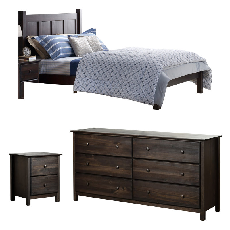 Grain Wood Furniture Shaker Platform Configurable Bedroom Set & Reviews